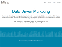 Tablet Screenshot of misix.com